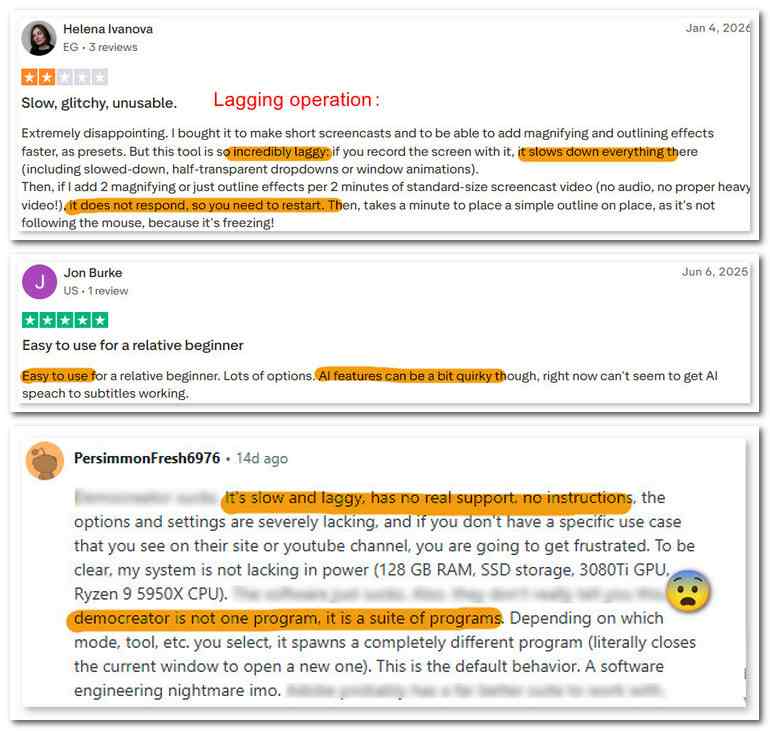 User Review Of Democreator