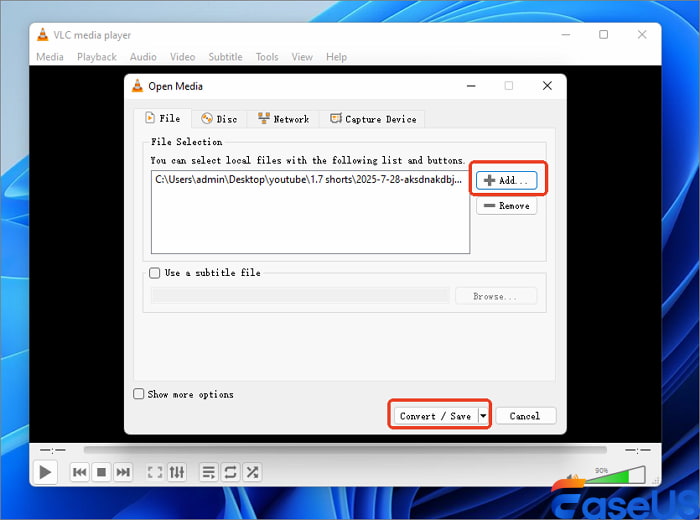 VLC Add