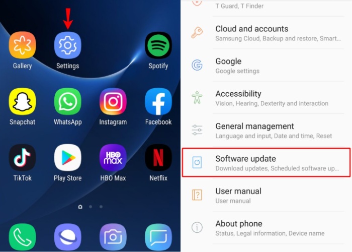Update Software Android