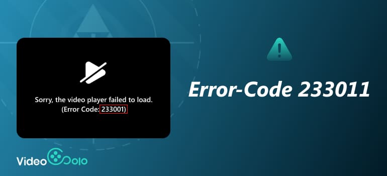 Error Code 233011