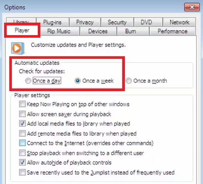 Codec Player