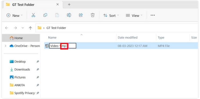 Change File Extension
