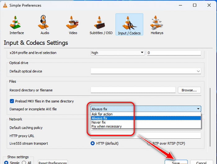 VLC Always Fix