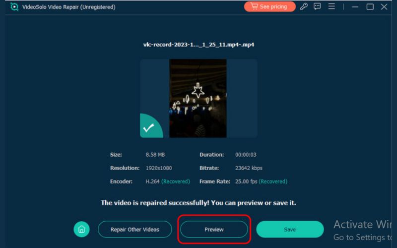 Click Preview Video