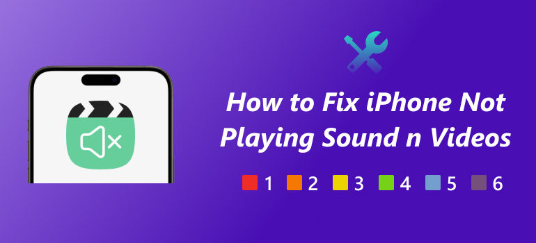 Video Sound Not Playing on iPhone