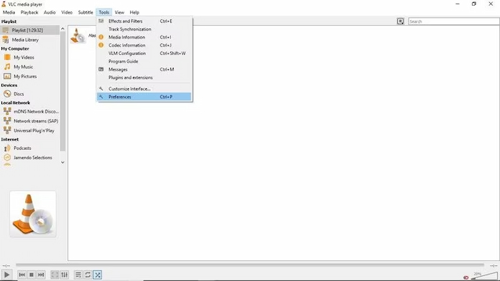 Vlc Preference
