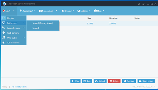 Apowersoft Screen Recorder Pro en