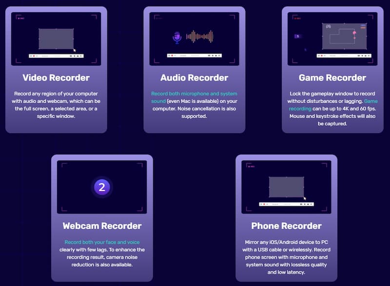 Choose Recording Mode