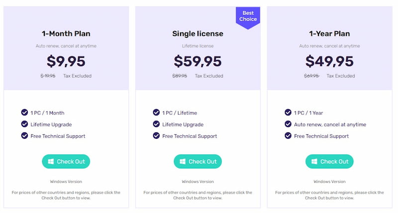 Pricing