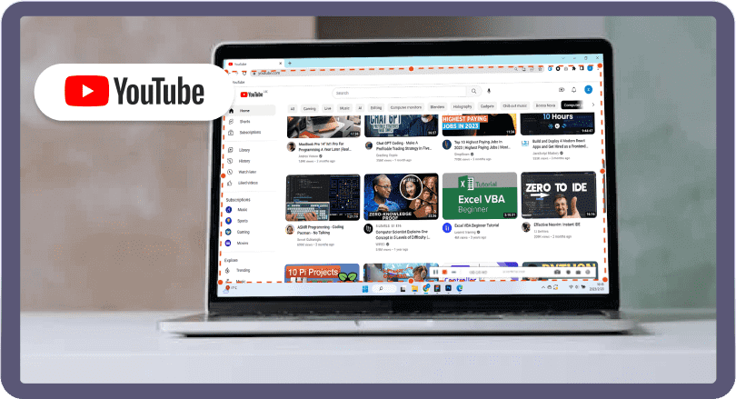 YouTube Video Recording